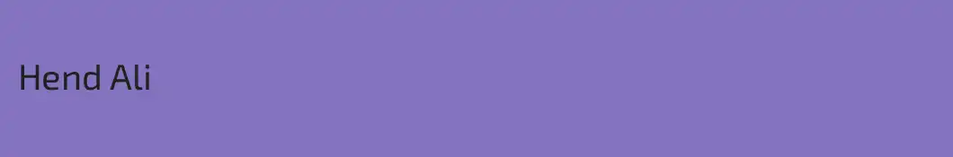 Hend Ali